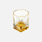 Jewel-style whiskey glass