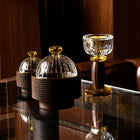 Dome-topped candy jar