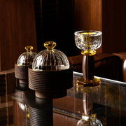 Dome-topped candy jar
