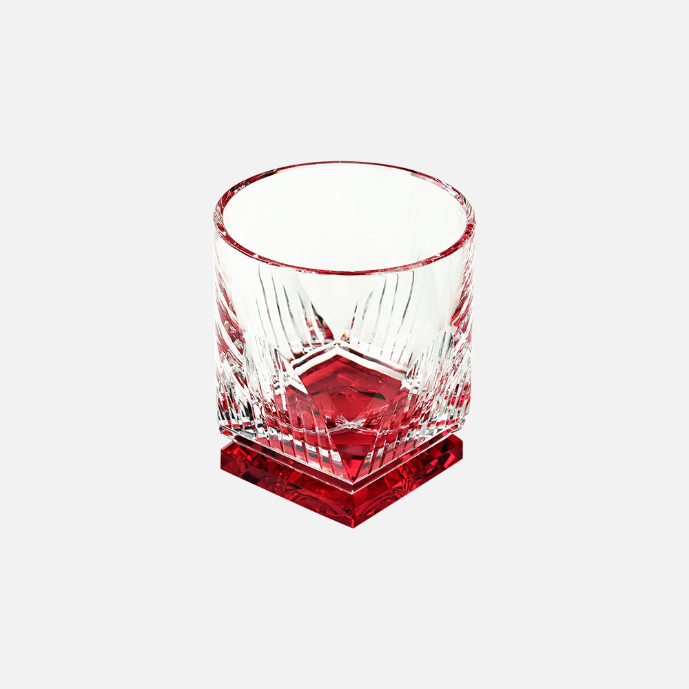 Jewel-style whiskey glass