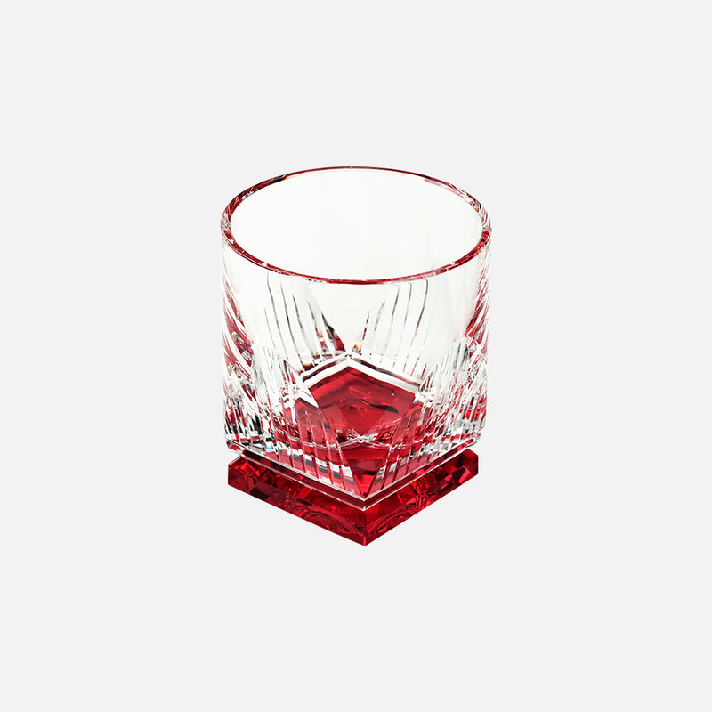 Jewel-style whiskey glass