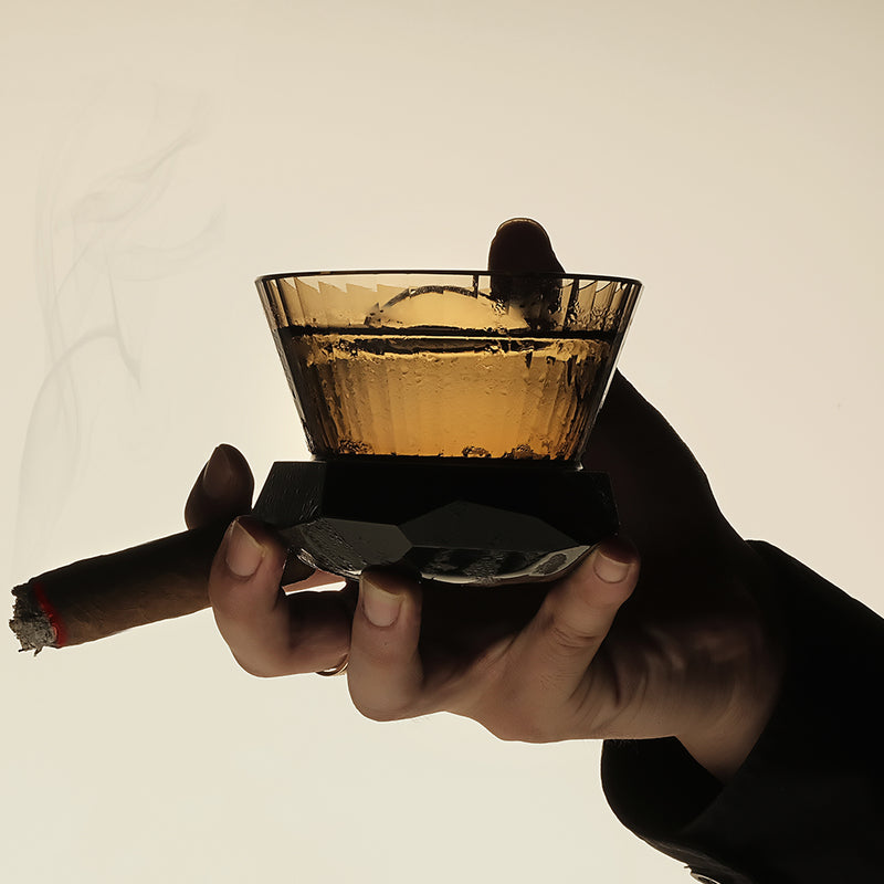 Rotating Whiskey Spirit Glass