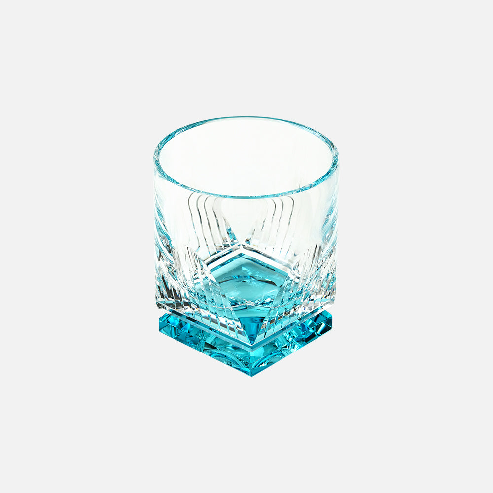 Jewel-style whiskey glass