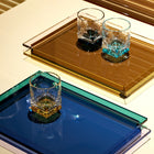 Jewel-style whiskey glass