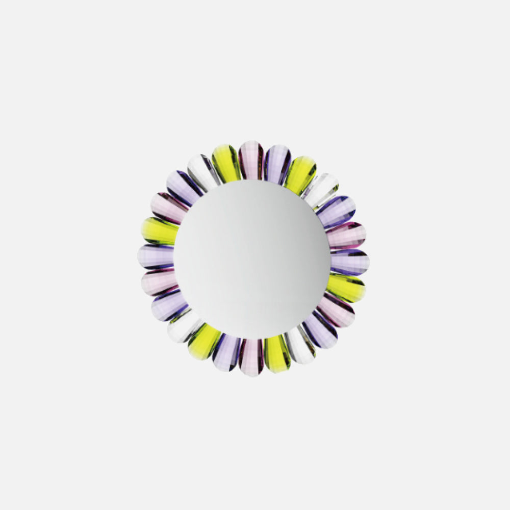 Blooming Round Mirror