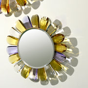 Blooming Round Mirror