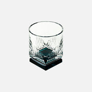 Jewel-style whiskey glass